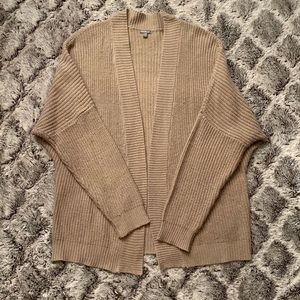 CHARLOTTE RUSSE tan slouchy casual sweater